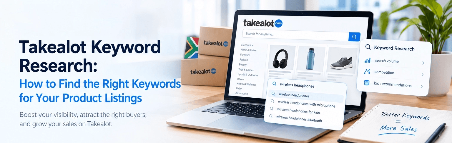 Takealot Keyword Research: How to Find the Right Keywords for Your Product Listings